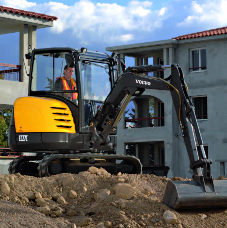 download Volvo EC27C Compact Excavator able workshop manual