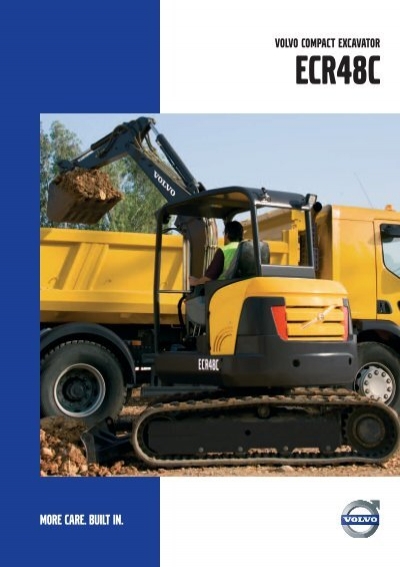 download Volvo ECR48C Compact Excavator able workshop manual