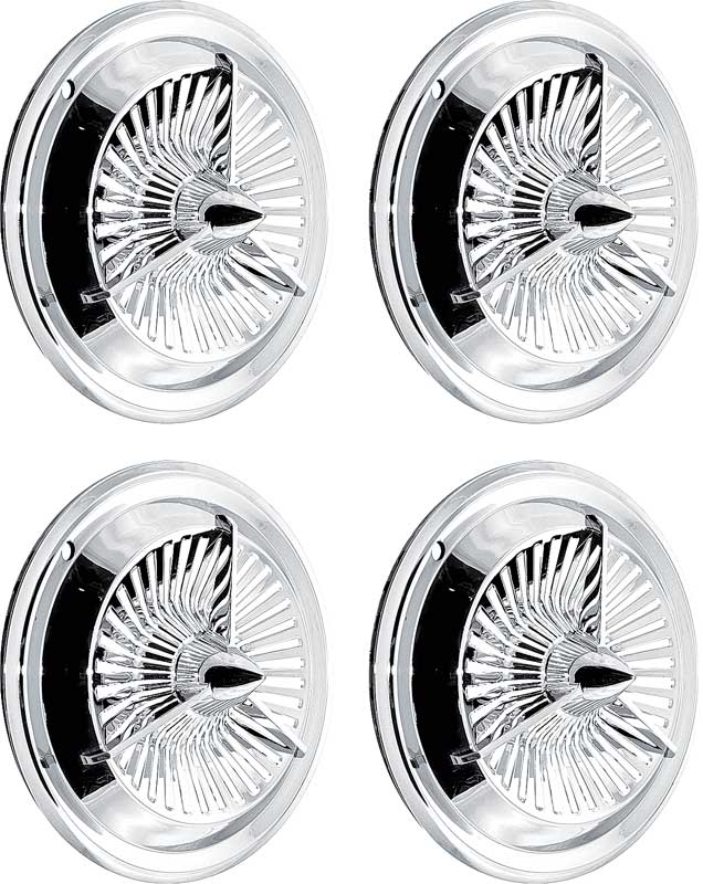 download Wheel Cover Set Spider White Checkerboard Style Chrome 14 Steel Wheels workshop manual