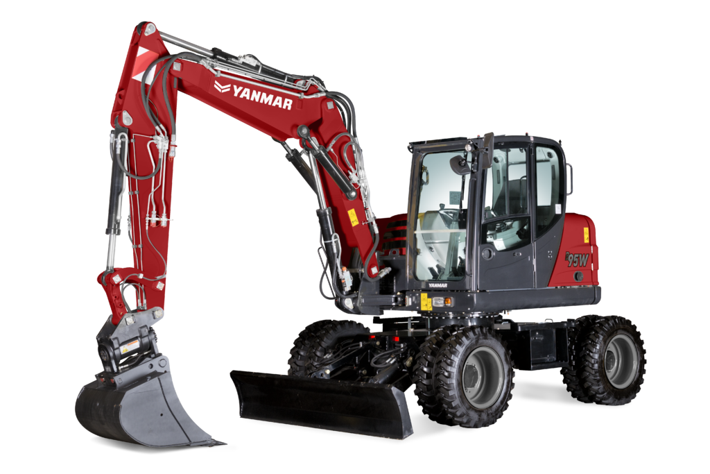 download Yanmar B55W 1 Wheel Excavator Operation able workshop manual