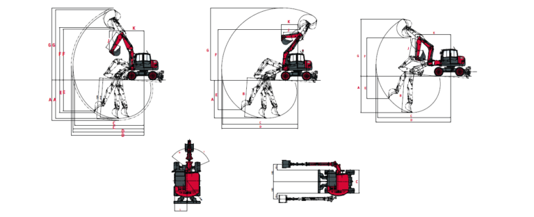 download Yanmar B55W 1 Wheel Excavator Operation able workshop manual