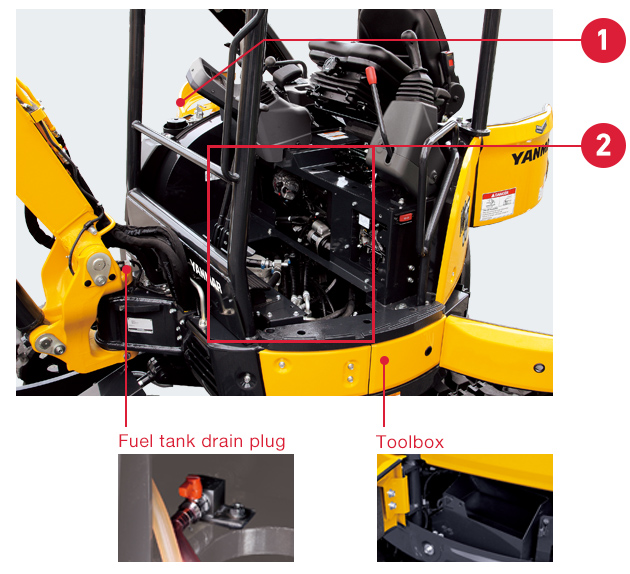 download Yanmar Mini Excavator Vio30 Vio57 Engine able workshop manual